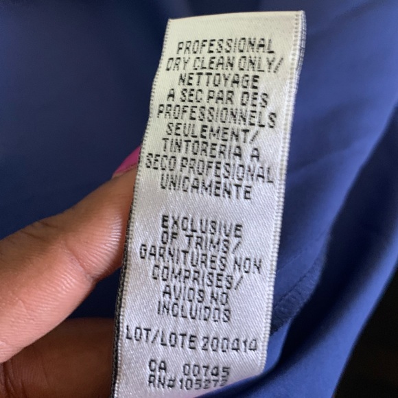 J S COLLECTIONS MADISON V NECK COLUMN FORMAL GOWN - Picture 13 of 15